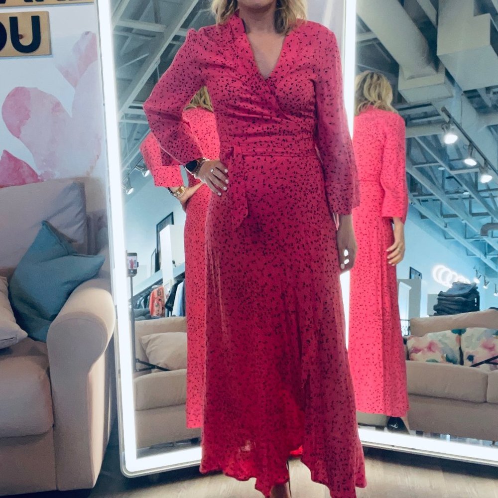 Ganni Wrap Dress